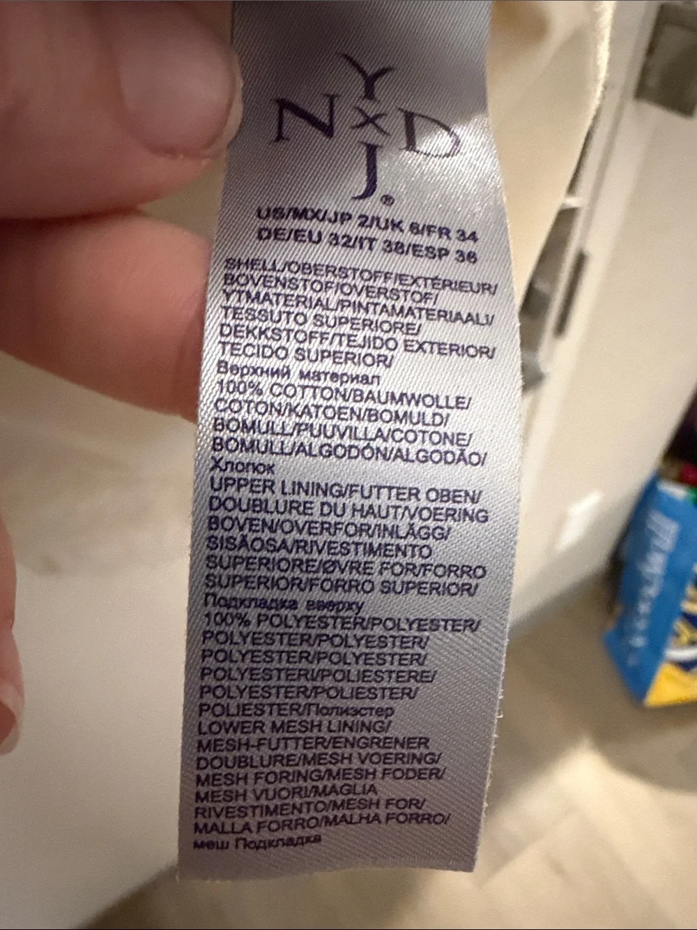 NYDJ branded white